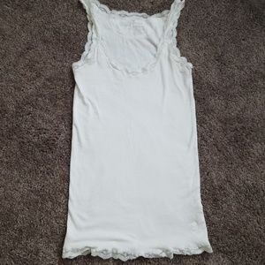 American Eagle Tank Top White